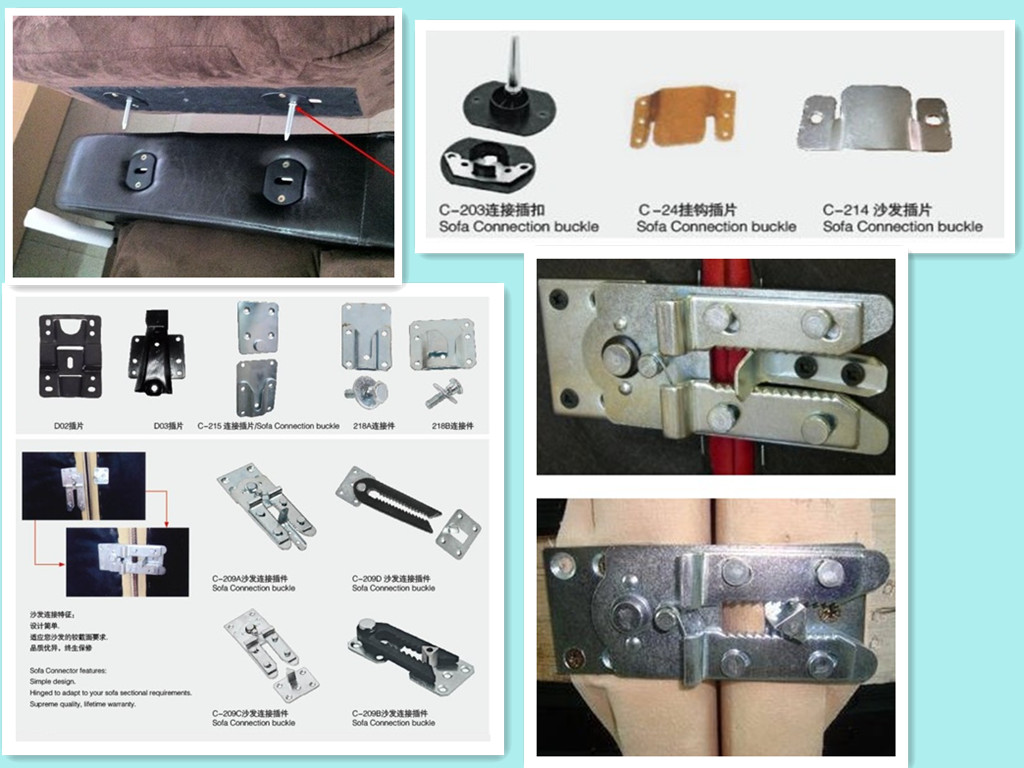 Recliner sectioanl connector